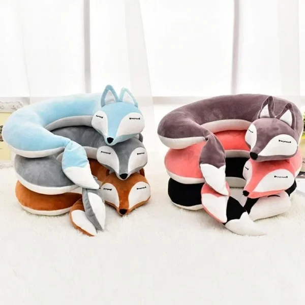 coussin de voyage renard