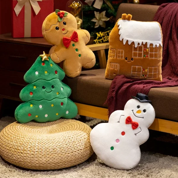 Coussin De Noël avec motifs