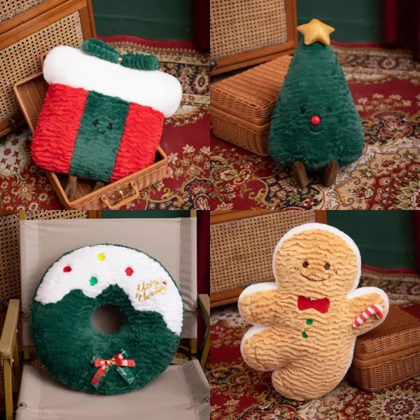 Coussin 3D de Noël