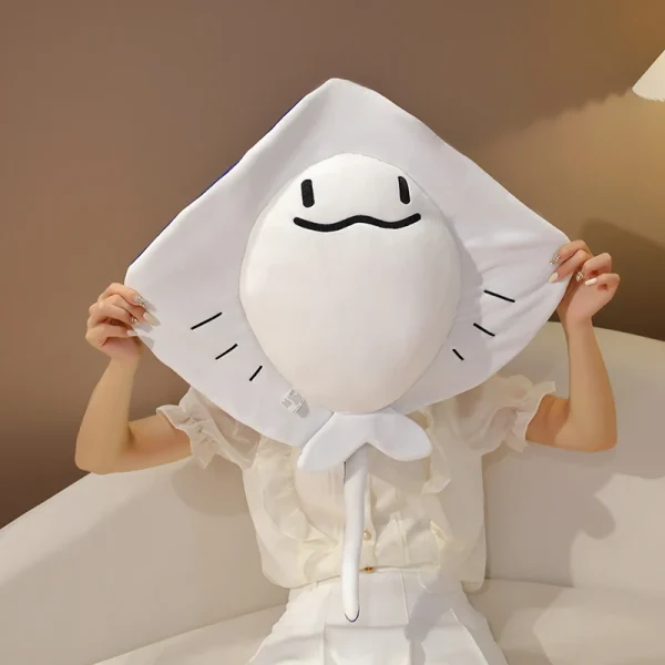 Coussin Raie Manta élégant