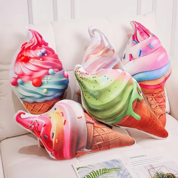 Coussin 3D en peluche