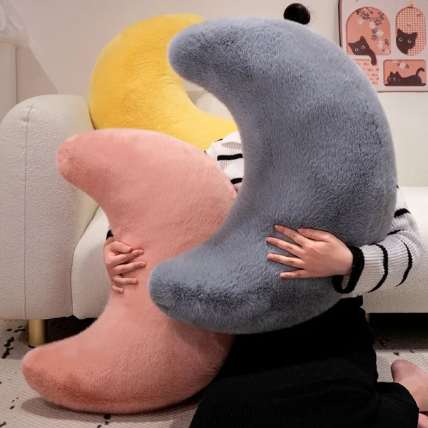 coussin demi-lune