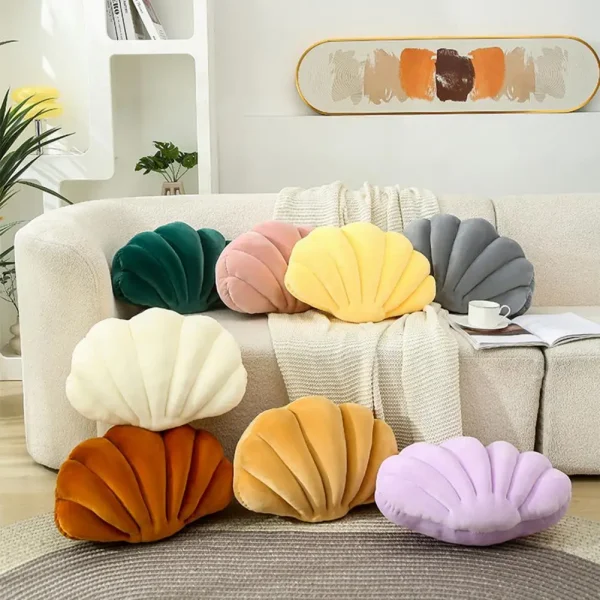 coussin 3D coquillage