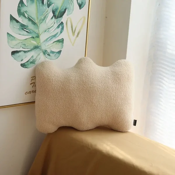 Coussin 3D géométrique élégant