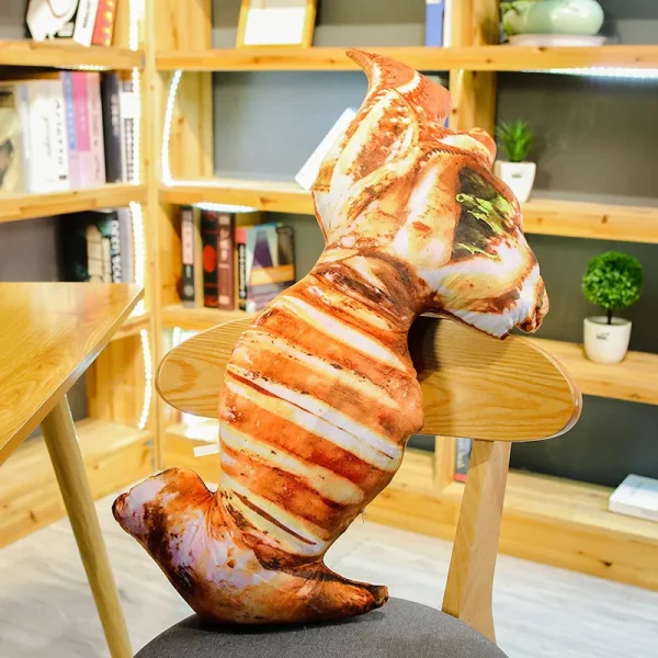 coussin 3D calamar en coton