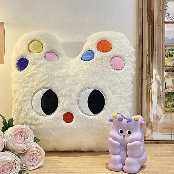 Coussin Chat Gros yeux